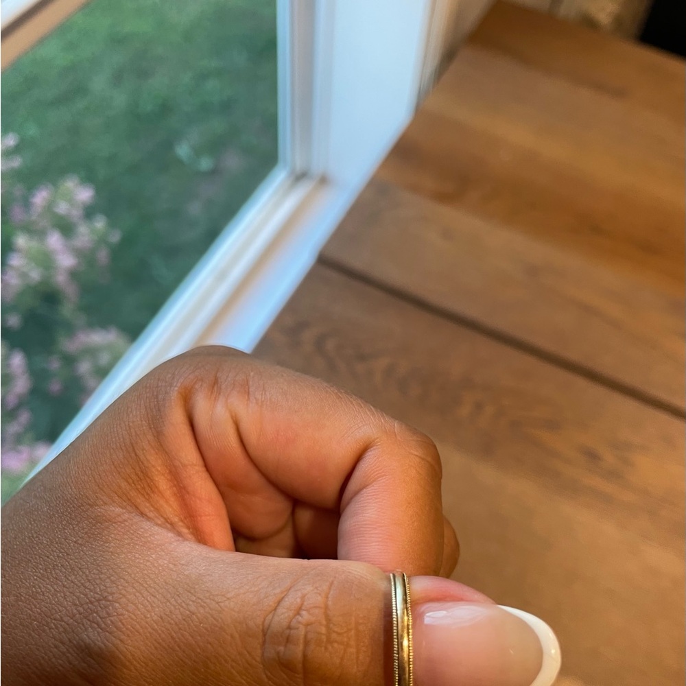 Gold-Tone Stacking Ring